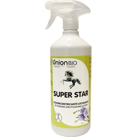 SUPER STAR lozione lucidante e districante per cavalli 1000 ml