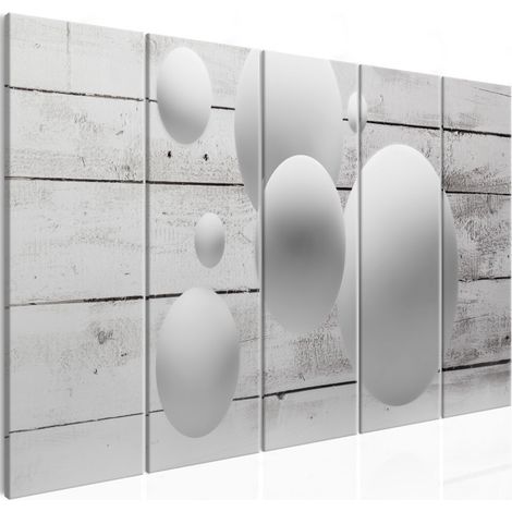 Tableau Imprimé 5 Panneaux "Balls & Boards Narrow" 90 x 225 cm (1/2)