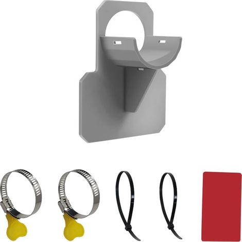 (d set) Support de sortie de tuyau pour piscine hors sol Intex avec collier de serrage (1/5)