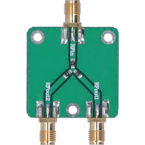 Module répartiteur de puissance de résistance Durable DC‑ 5G 6dB 1 à 2 diviseur de distributeur de micro-ondes RF pour radiofréquence