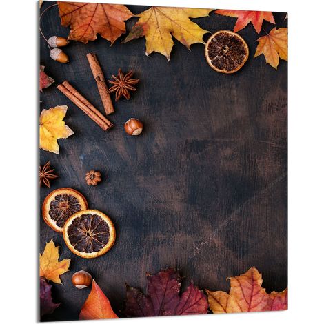 Planche à découper en verre 40x52 Feuilles (1/5)