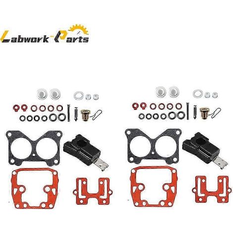 Kit de réparation de carburateur pour moteurs Johnson Evinrude V4 85, 90, 100, 115, 125 et 140 CV (x2)