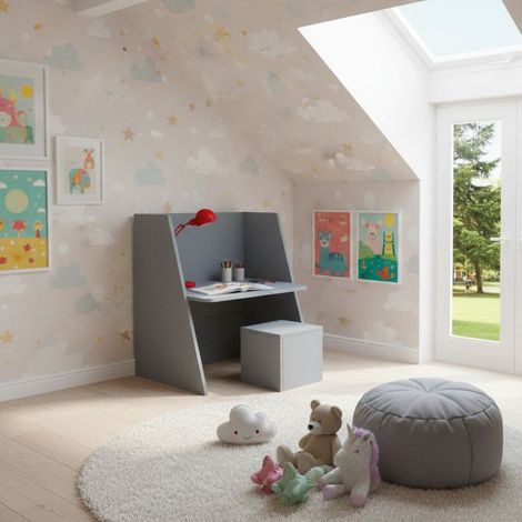 Scrivania montessori regolabile con sedia - Cresce con il tuo bambino - Avio