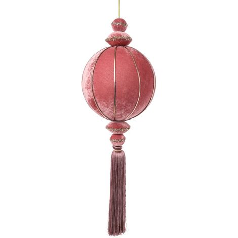 ARPIMEX Sfera Natale con Decoro 18 x 18 x 55 Cm Rosa