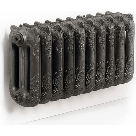 Gusseiserner Wandheizkörper - Höhe 660mm - Länge 360mm - 572 watt - Dicke 225mm - Kapazität 9L - OXF660/360FB2