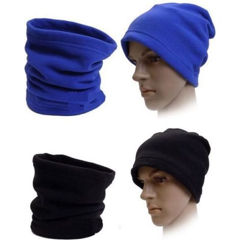 Couleur Nevada 1Pc couleur unie extérieur plus chaud cou guêtre couverture thermique demi visage polaire Tube cyclisme ski Snowboa (1/4)
