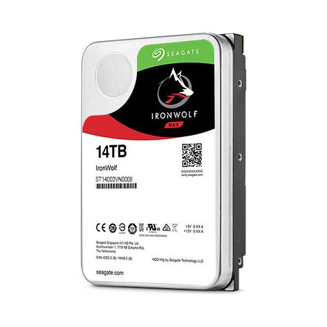 Disque dur Seagate NAS IronWolf 10 To 3,5" ST10000VN000