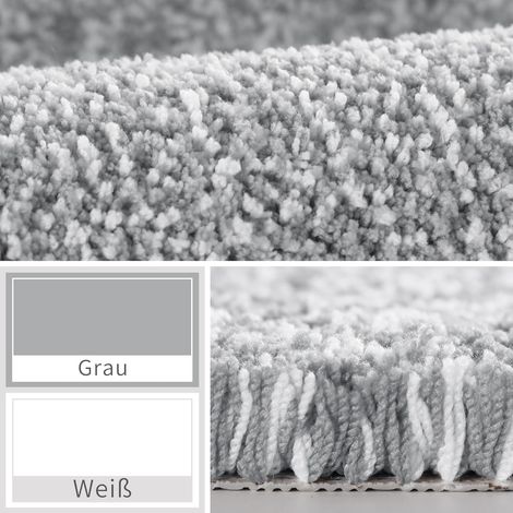 Tapis de bain en mousse à mémoire de forme JeiibrZui - 40 x 60 cm - 1 pièce - Antidérapant et compatible avec l'aspirateur - Gris foncé pour douche et bain (1/5)