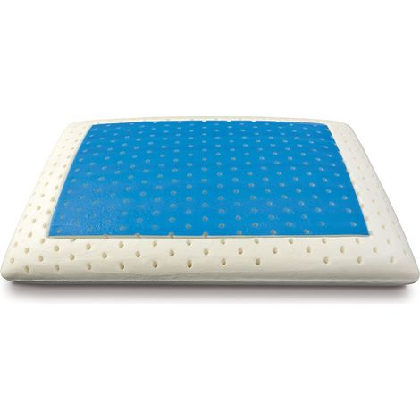 Baldiflex Cuscino in Memory Foam forma classica a saponetta fodera Aloe Vera modello Gel Foam dimensione 70x40 cm (1/5)