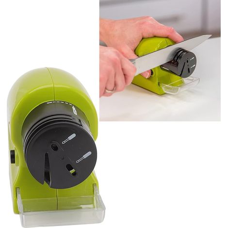 Aiguiseur électrique multifonctionnel avec meule rapide – Outil professionnel pour la cuisine (1/5)