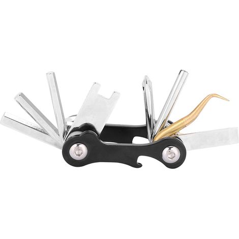Clé Allen Portable Pliable 8-en-1 - Outil de Réparation Multifonction pour Bricolage (1/5)