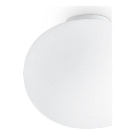 Plafoniera Contemporanea Cotton Metallo Bianco 1 Luce E27 42W Ip20