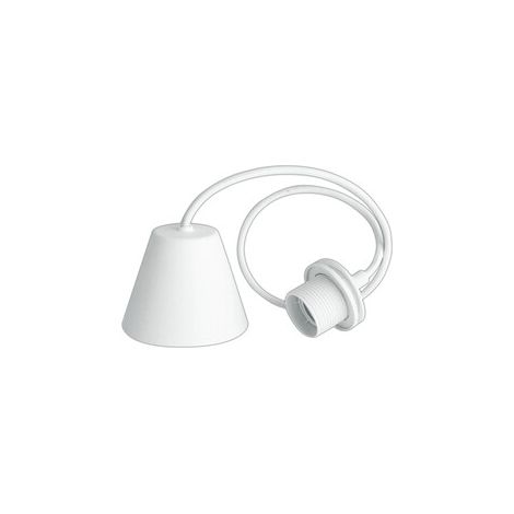COLGANTE LAMPARA MAX 60W 1M BLANCO (1/2)