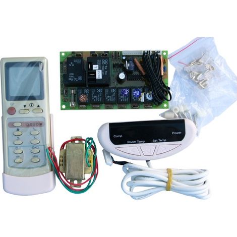 Placa electrónica universal para máquinas de aire acondicionado no inverter ELC-6