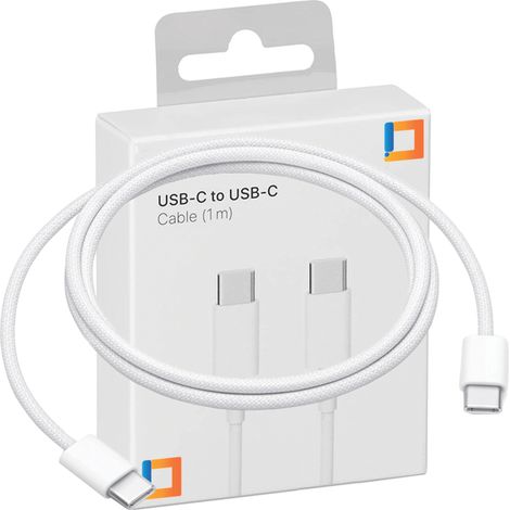 Cable de carga de CO2 USB-C de carga rápida USB TIPO C PARA iPhone 15 16 1M blanco (1/5)