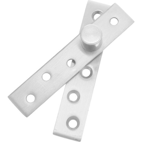 2 Pièces Charnières Pivotantes Invisibles inox (1/5)
