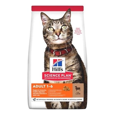 Hills Cat Science Plan Adult Agnello - Sacco 1,5 Kg - Cibo Secco Gatti