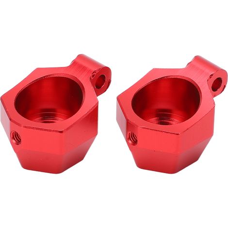 Paire de supports de moyeu arrière en métal pour voiture RC SG1603 SG1604 1/16 - Pièces de rechange rouges (1/5)