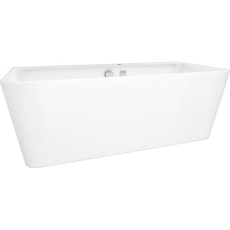 AcquaVapore freistehende Badewanne Wanne Acryl F05 170x80cm ohne Armatur (1/5)