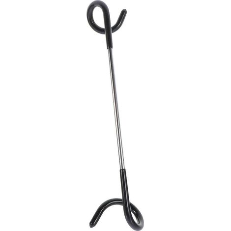 Crochets de suspension pour lampes de camping en acier inoxydable, 28 x 6,5 x 5,5 cm, conception antidérapante, 1 jeu. (1/5)