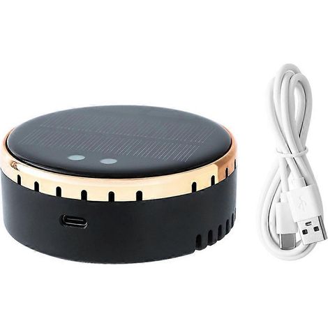 Purificateur air alimenté solaire USB dual alimenté removes car odor no filtre needed instant odor removal A (1/5)