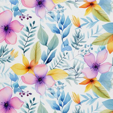Tela decorativa para exteriores Oxford - Flores - DX2276 (1/5)