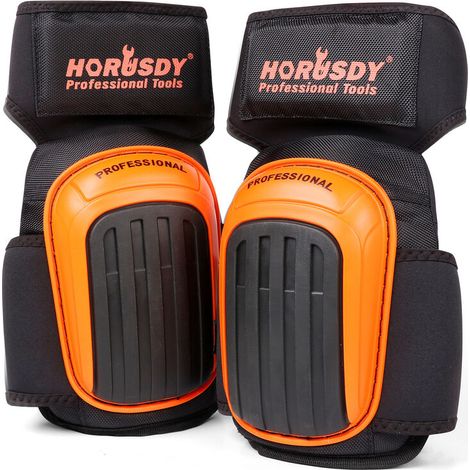 Knee Pads EVA Foam Padding with Comfortable Gel Cushion and Adjustable Straps for Working, Gardning, Cleaning, Flooring, Tiling and Construction, Black (1/5)