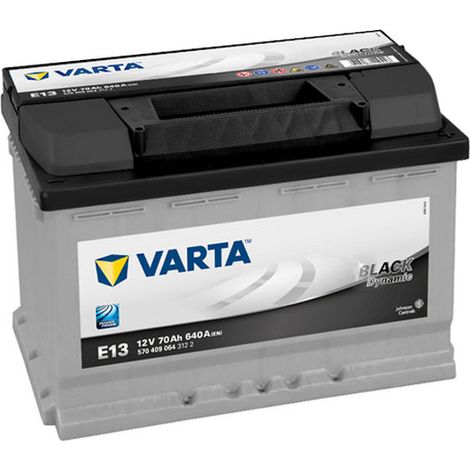 Batterie 12V 70Ah 640A E13 VARTA Dynamic SLI VARTA 570409064
