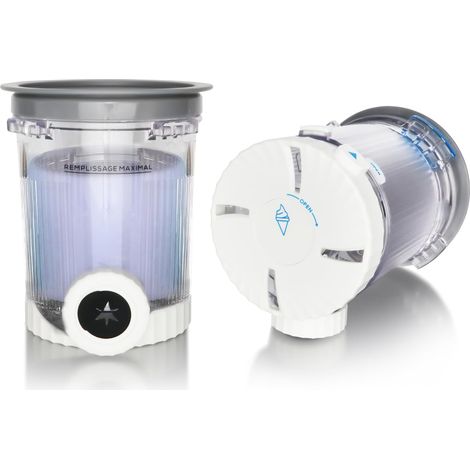 Lot de 2 récipients de rechange avec couvercle pour NC700/NC701 Series - Passe au lave-vaisselle et sans BPA (1/5)