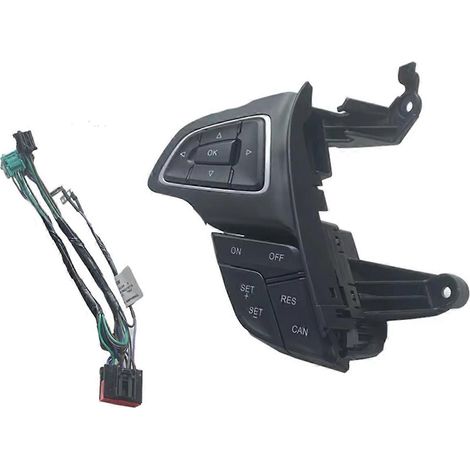 GN159E740AA Interruptor de botón del volante con cables Interruptor de control de crucero para Focus Mk3 2015-2017 2017 (1/5)