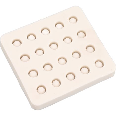 Moule en silicone pour l'élevage de reines, 20 rayons, moule en cire d'abeille, récipient pour rayons d'abeilles pour le jardin (1/5)