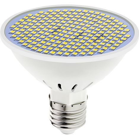 Pflanzenlampe – 200 warmweiße LEDs – LED-Birne – Blütelampe – Warmweiß 3000 K – Einzellampe – Geeignet für kleine Anbauräume, Growzelte und mehr (1/5)
