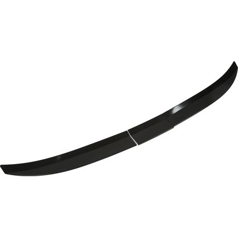 Aileron de coffre arrière noir brillant 3 pièces, becquet de hayon réglable universel pour berline (1/5)