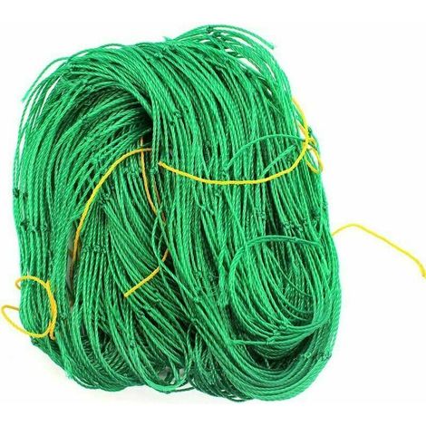 Support pour plantes H 3,6 x 1,8 m Treillis optimal pour jardin et serre Filet de jardin pour concombres et plantes grimpantes Largeur de maille (95 mm) (1/5)