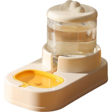 Distributeur d'eau automatique pour animaux de compagnie, adapté aux chats et aux chiens, filtre les poils morts, amovible. (1/5)