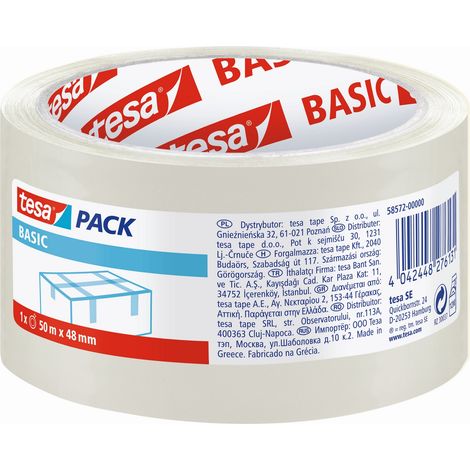 NASTRO IMBALLO TESA TRASP.ML.50. Prezzo per 1 pezzo. (1/2)