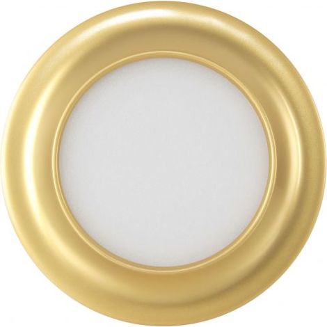 Downlight Trevor Oro LED 9W 3000K 720lm (Ø12x12x1,5) Coupe Ø10,5cm (1/2)