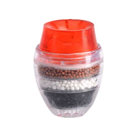 Mini filtre à eau Purificateur de robinet Purificateur de charbon Outil Maison(Rouge) GROOFOO (1/5)