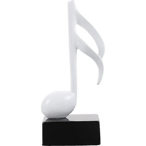 1 pièce de décoration en résine en forme de note de musique (1/3)