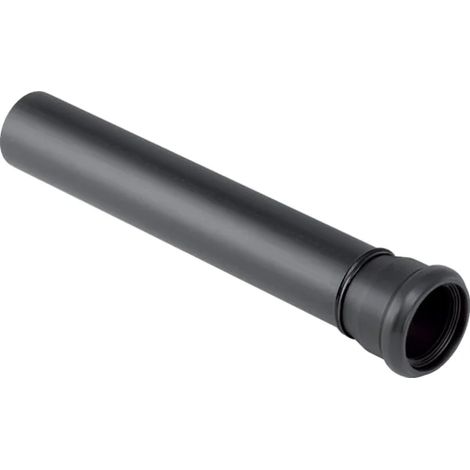 Prolongación de codo de descarga Geberit: d=45mm, d1=45mm, negro, 361887161