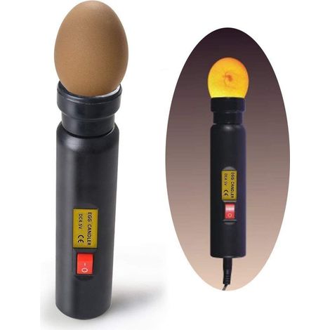 Testeur d'œufs LED / bougie à œufs LED haute intensité pour surveiller l'incubateur d'œufs couveuse éclosion de poulet