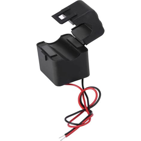 Current Transformer 100A, PZCT-02 Mini Split Cores Tore de Mesure de Courant, Capteur de Courant Précis Structure Snap-Joint Capteur à Bobine, Domotique, pour Compteur D'énergie 100A Ampère (1/5)