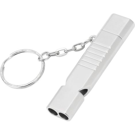 Clé USB 2-en-1 Design Portable Étanche USB 2.0 avec Sifflet pour Stockage et Transfert de Données 4GB (1/5)
