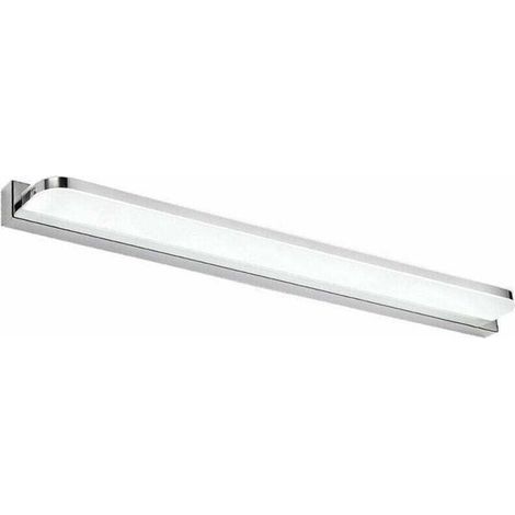Applique de salle de bain, Lampe Miroir LED 7W 42CM Blanc Froid, Applique Miroir Salle de Bain IP44 Étanche 6000K 600LM, Acrylique Lampe Applique LED Moderne Lampe Armoire Luminaire Salle (1/4)