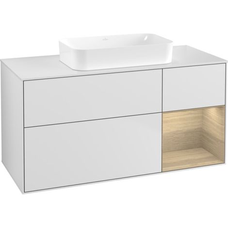 Villeroy & Boch F711PCMT Armoire sous-lavabo Finion F71 (1/2)