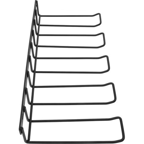 Organisateur mural pour outils électriques Housoutil en fer noir, support pour perceuses et tournevis, étagère de rangement pour garages et ateliers (1/5)