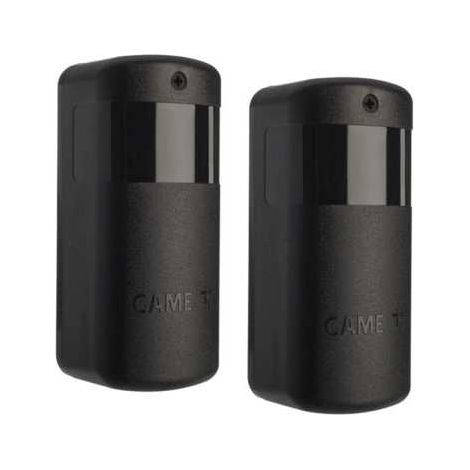 Came – Paire de photocellules infrarouges sans fil 10 m – Réglage de portée jusqu'à 20 m – Faisceau réglable 180° – Compatible avec colonnes de support
