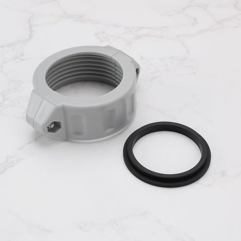 Bestway P06574 Adapter kompatibel mit P6H624 Anschlüssen für Lay-Z-Spa A Whirlpools mit Unterlegscheiben - Original-Ersatzanschluss