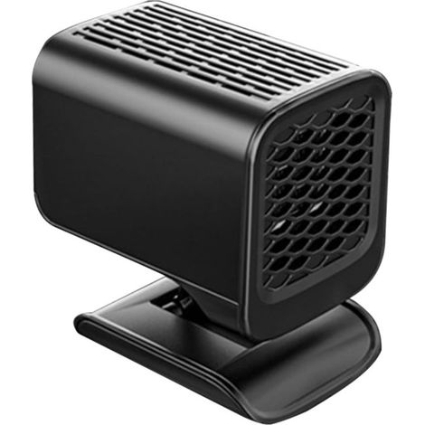 Ventilador calefactor para coche, desempañador y antihumedad, flujo de aire ajustable y plegable para un calentamiento rápido del parabrisas. (1/2)