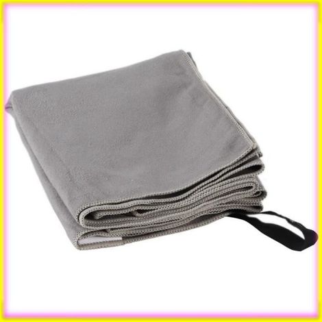 keenso Serviette Super Absorbent et Quick Drying Large Towel For Sporting Camping Backpacking deco drap Bleu Gris (1/5)